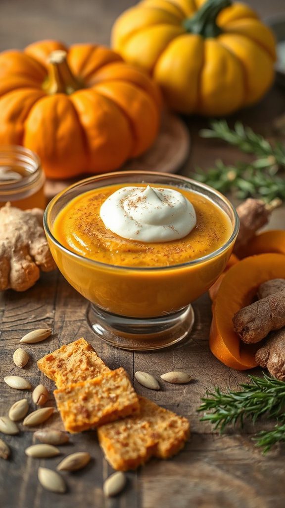 savory tempeh pumpkin dessert