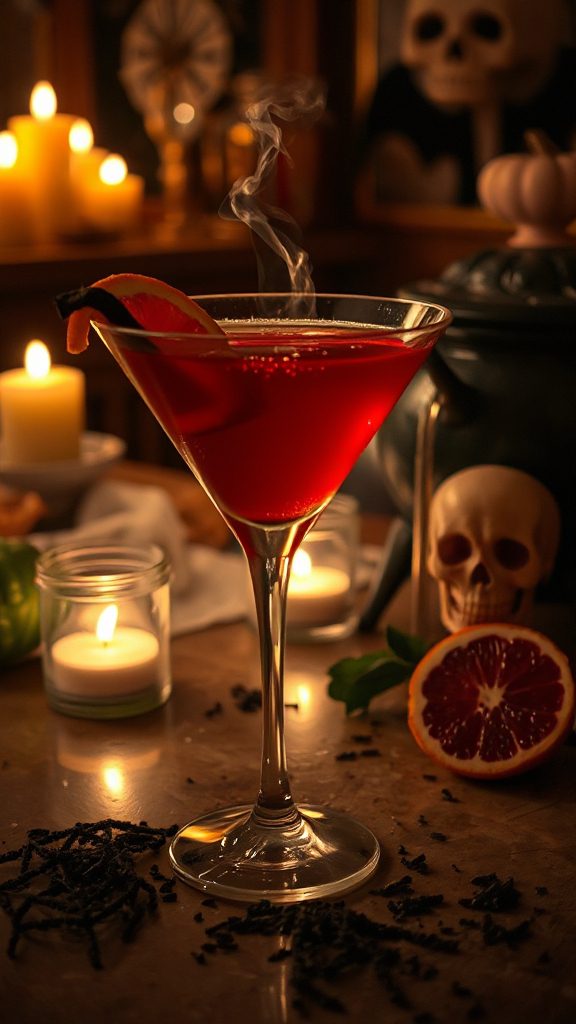 sinful halloween cocktail delight