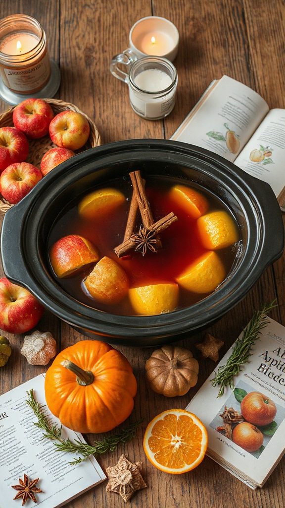 slow cooker spiced apple cider