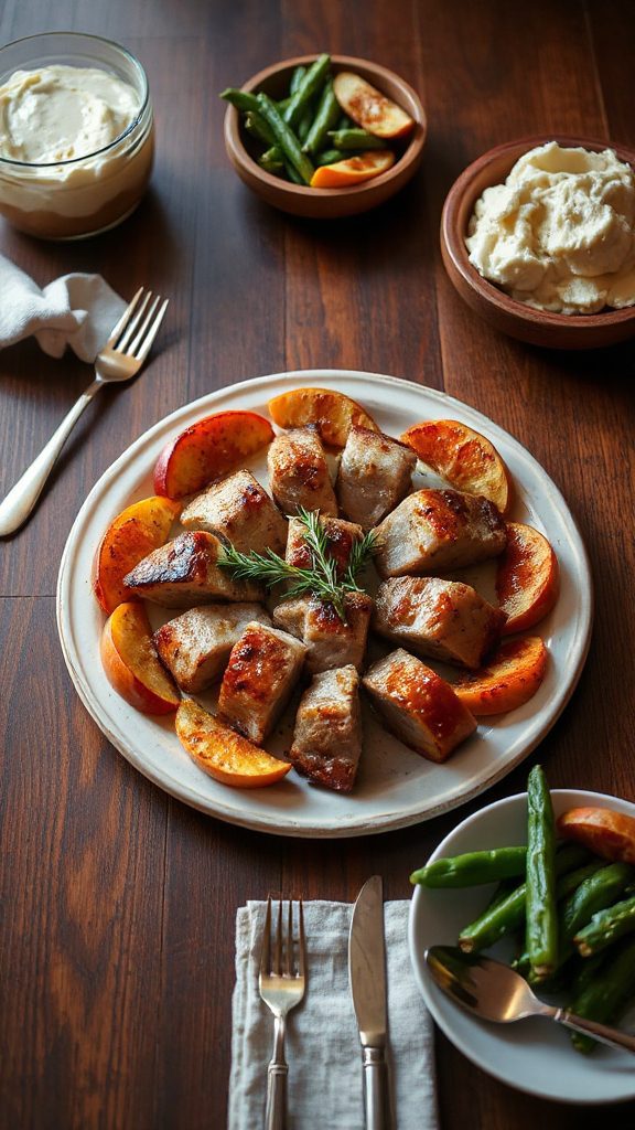 smoky apple butter pork