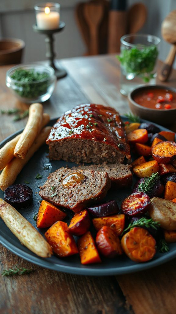 smoky bourbon meatloaf recipe