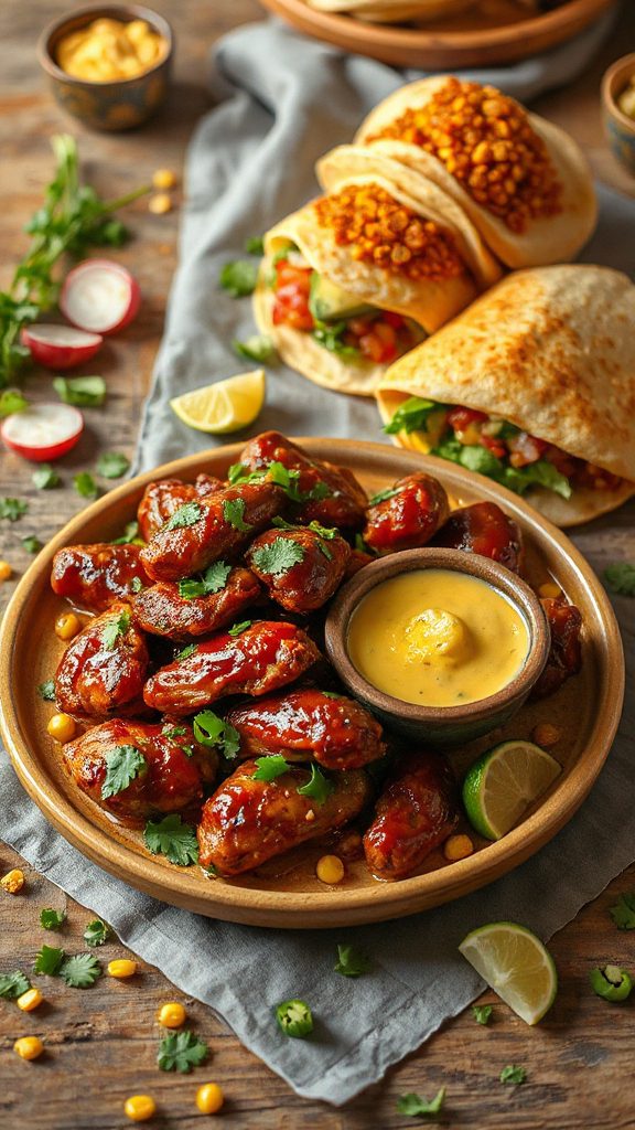 smoky chipotle chicken tacos