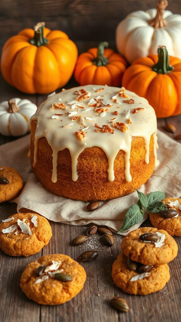 soft pumpkin spice cookies