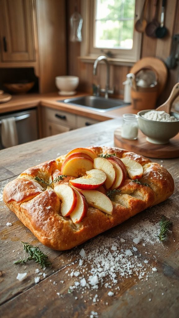 sourdough apple focaccia recipe