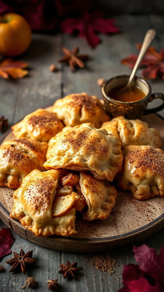 spiced apple chai hand pies