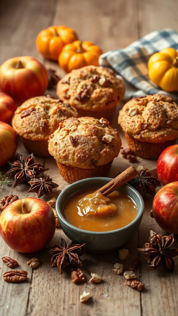 spiced apple muffins recipe