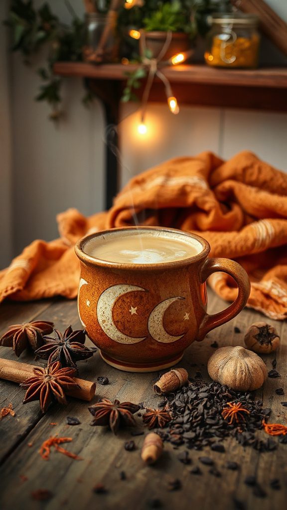 spiced chai coffee delight