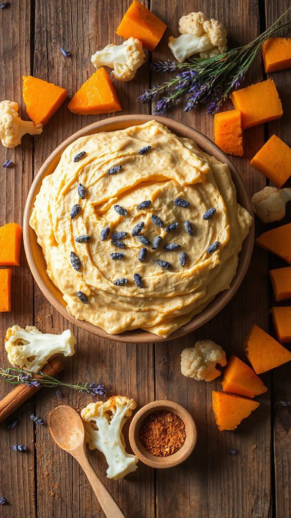 spiced pumpkin cauliflower delights