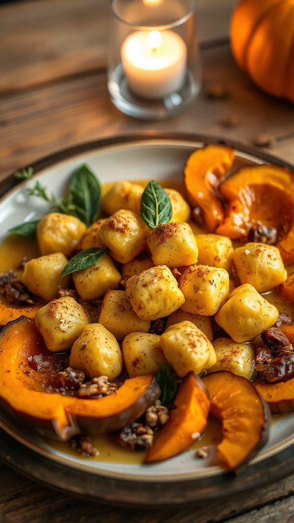 spiced pumpkin gnocchi recipe