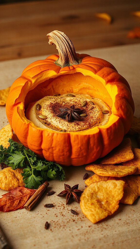 spiced pumpkin hummus recipe