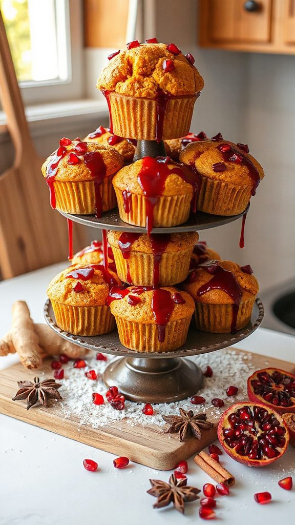 spiced pumpkin muffins recipe