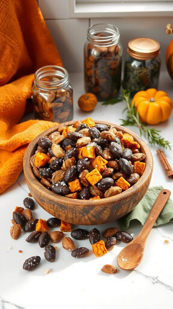 spiced pumpkin trail mix recipe