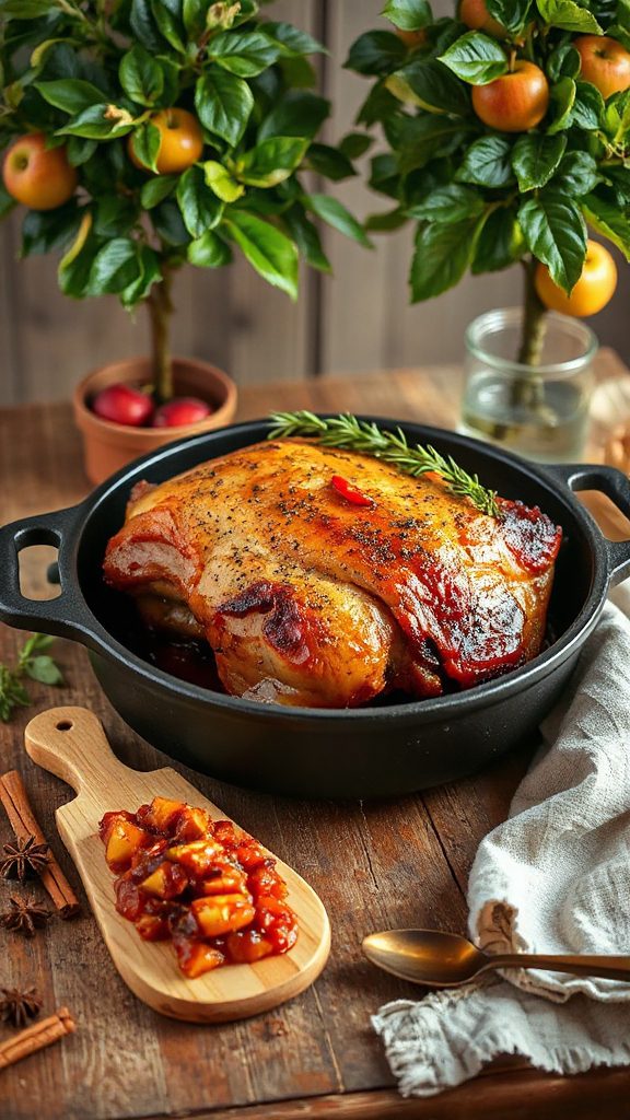 spicy apple cider pork