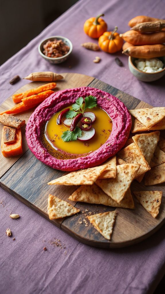 spicy beet hummus recipe