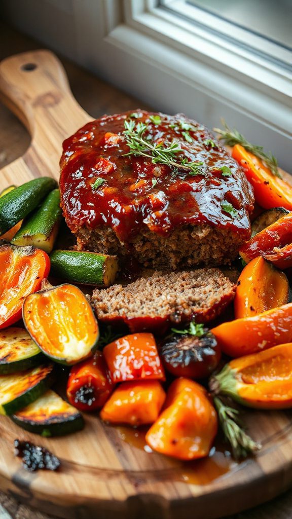 spicy bourbon meatloaf recipe