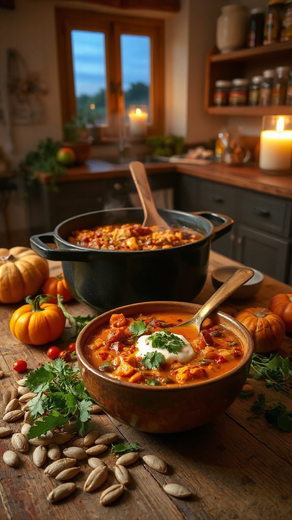 spicy pumpkin chili recipe