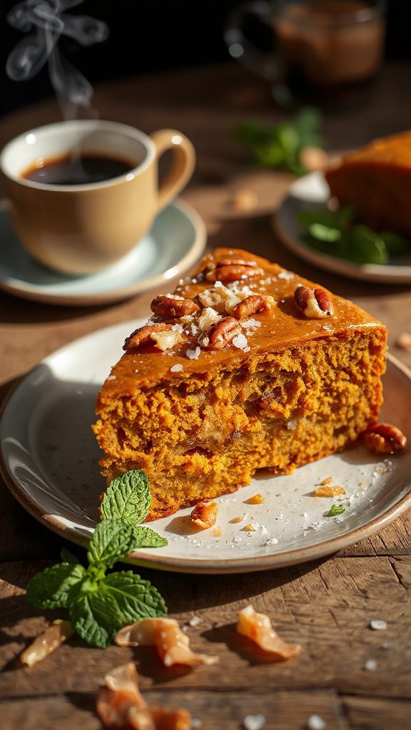 spicy pumpkin coffee cake