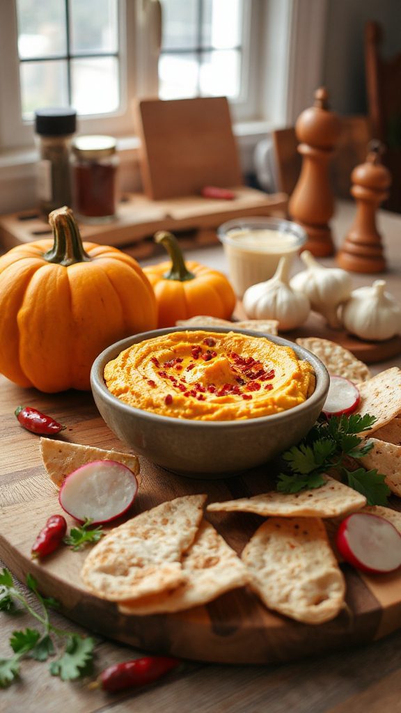 spicy pumpkin hummus recipe
