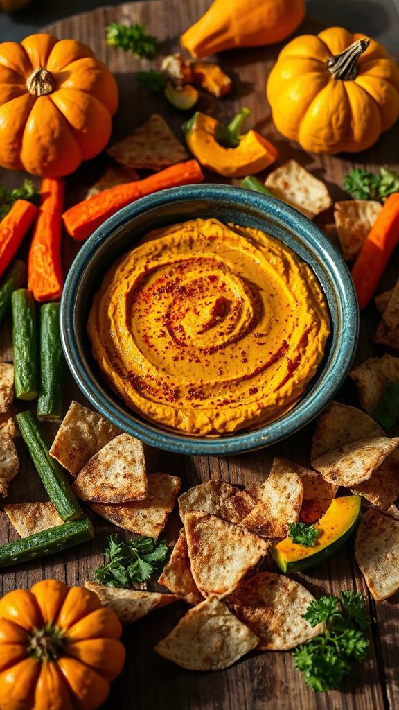 spicy pumpkin hummus recipe
