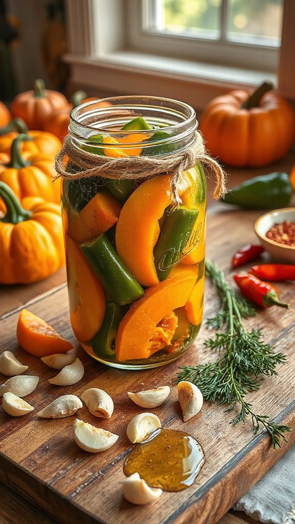spicy pumpkin jalape o pickles