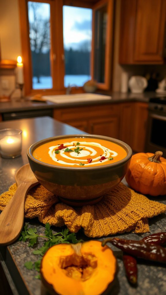 spicy pumpkin soup recipe
