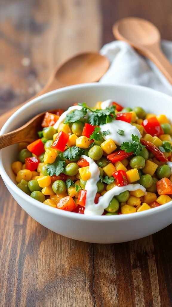 spicy summer vegetable succotash