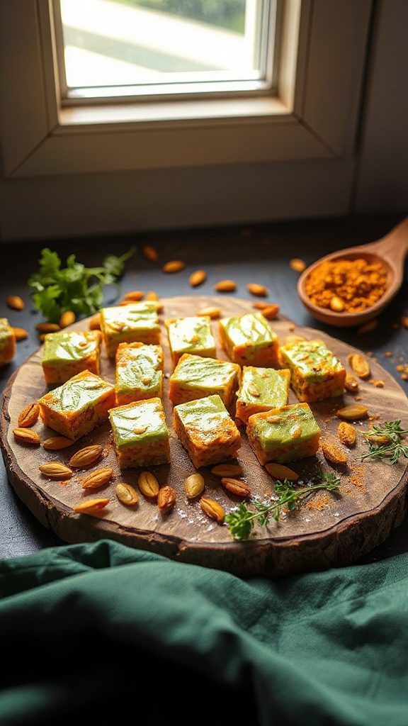 spicy sweet potato protein bars