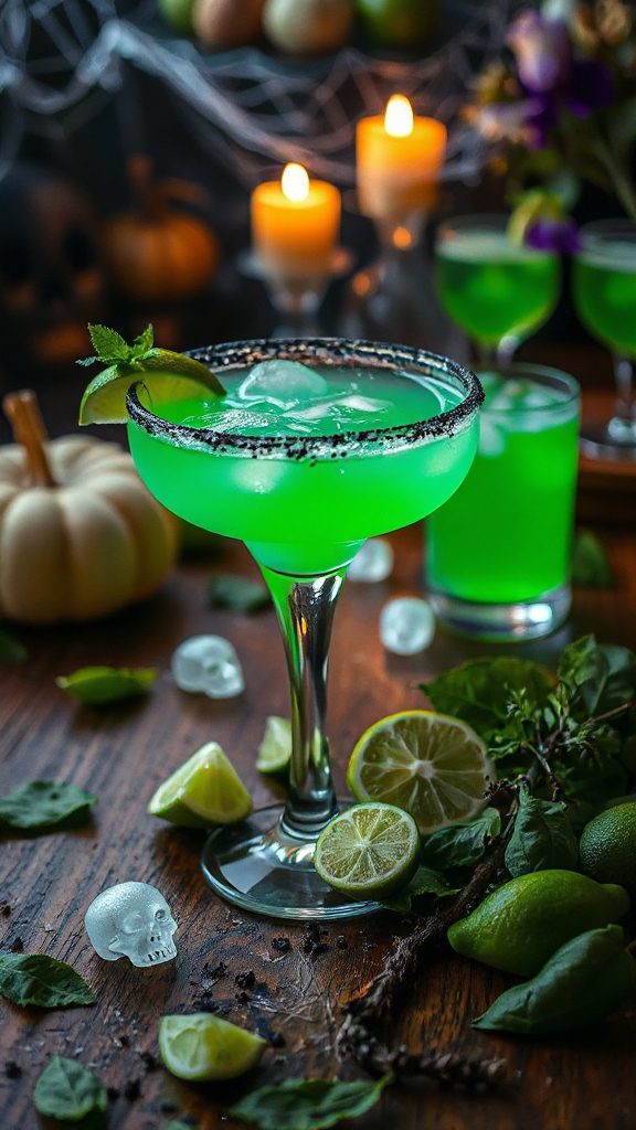 spook tacular green margarita recipe
