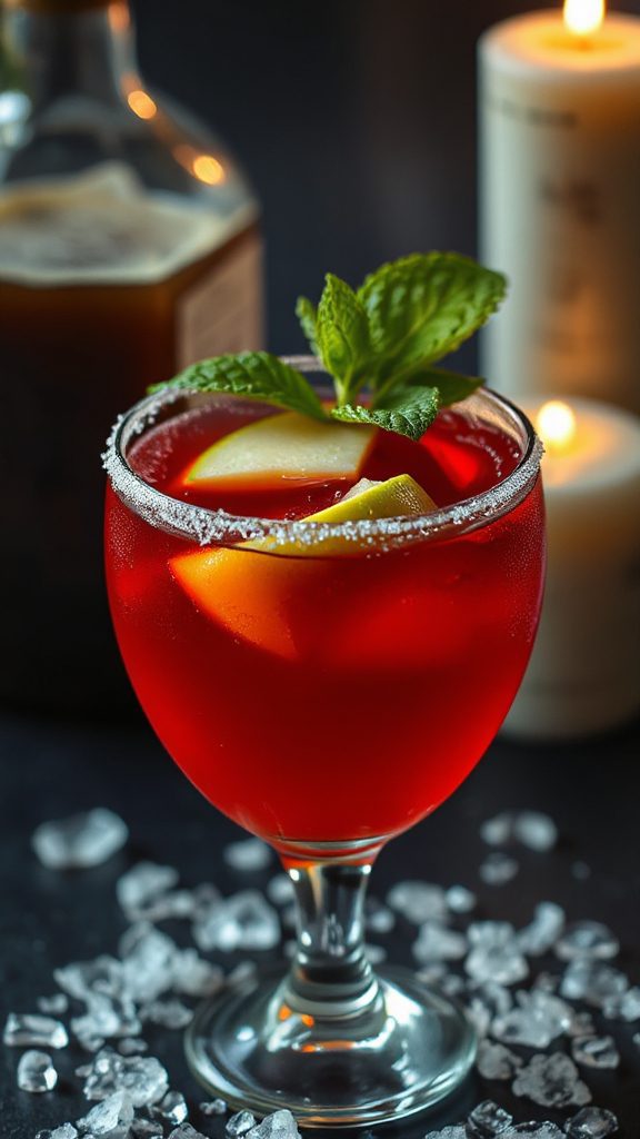 spooky apple cocktail recipe