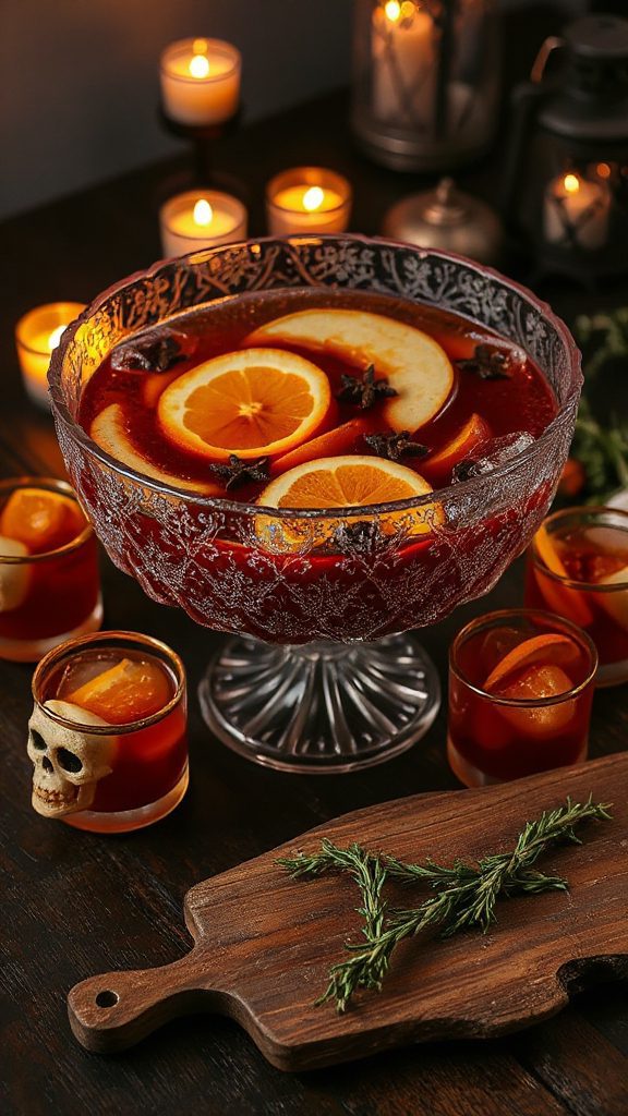 spooky autumn apple beverage