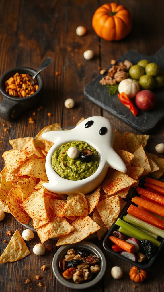 spooky avocado dip recipe