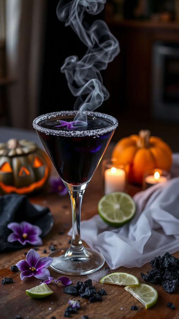 spooky blackberry margarita recipe