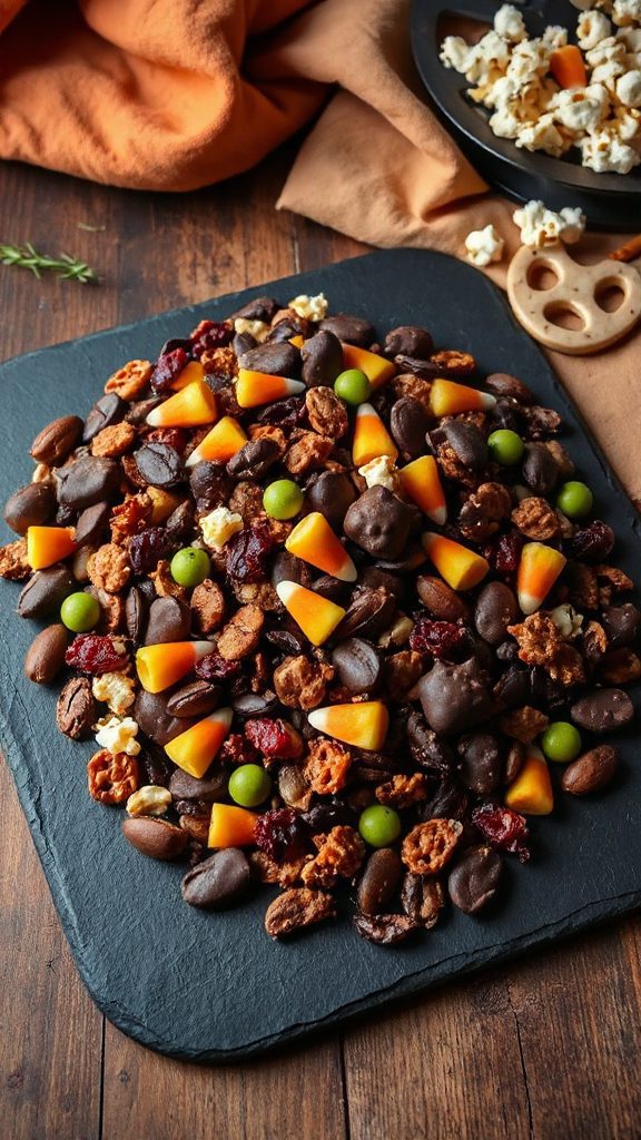 spooky chocolate cat treats