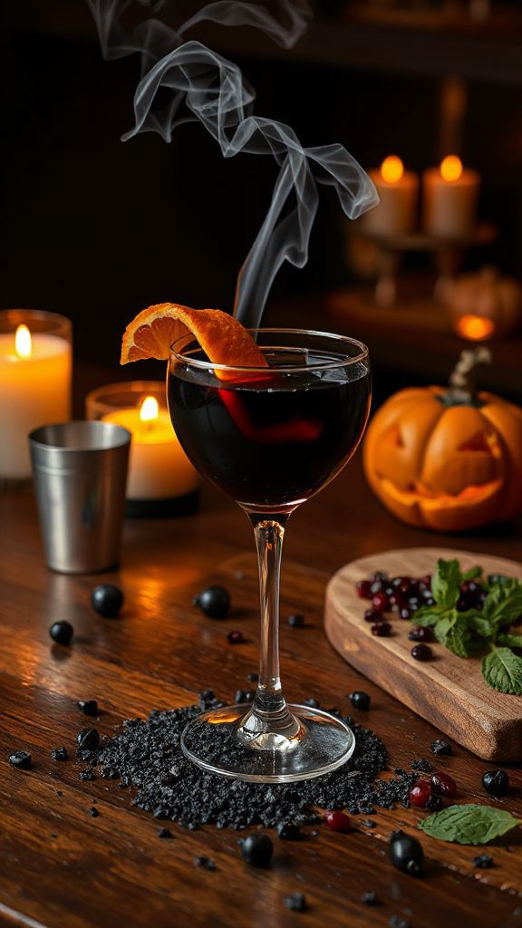 spooky cocktail for halloween