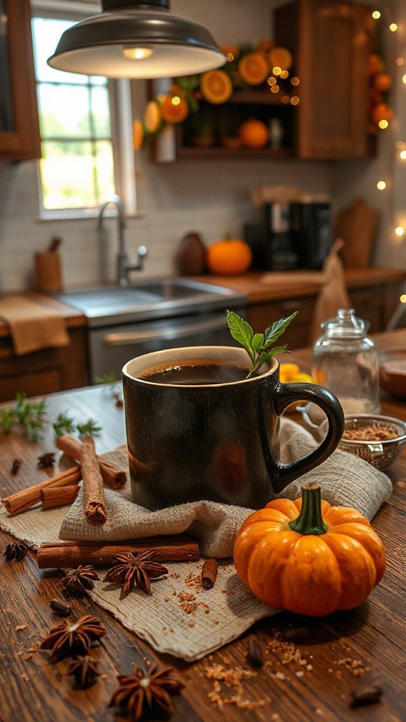spooky creamy nutty coffee