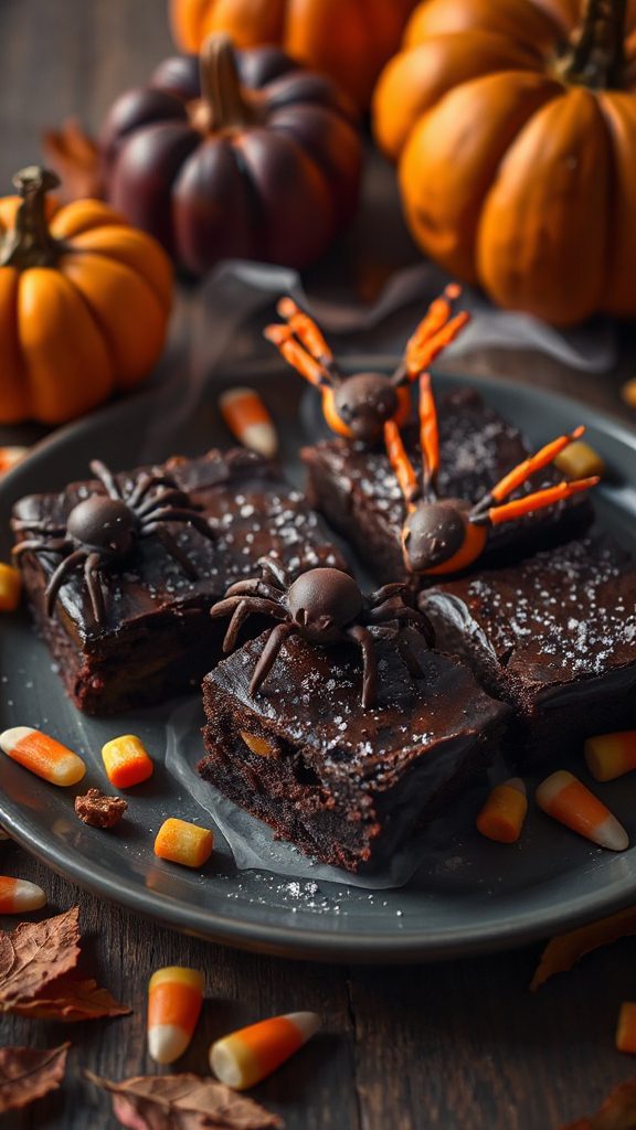 spooky dairy free brownies recipe