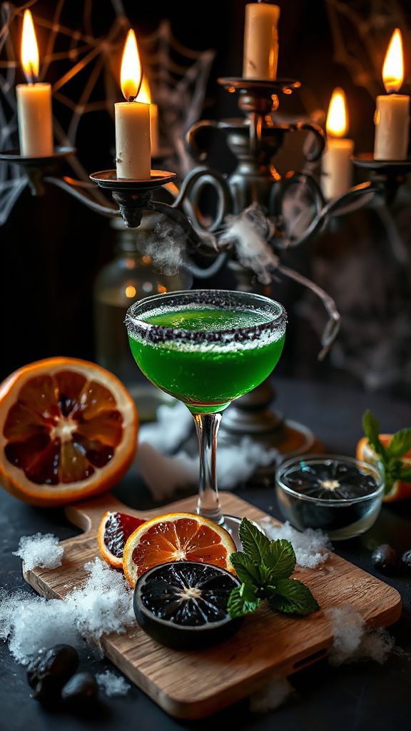 spooky delicious halloween cocktail