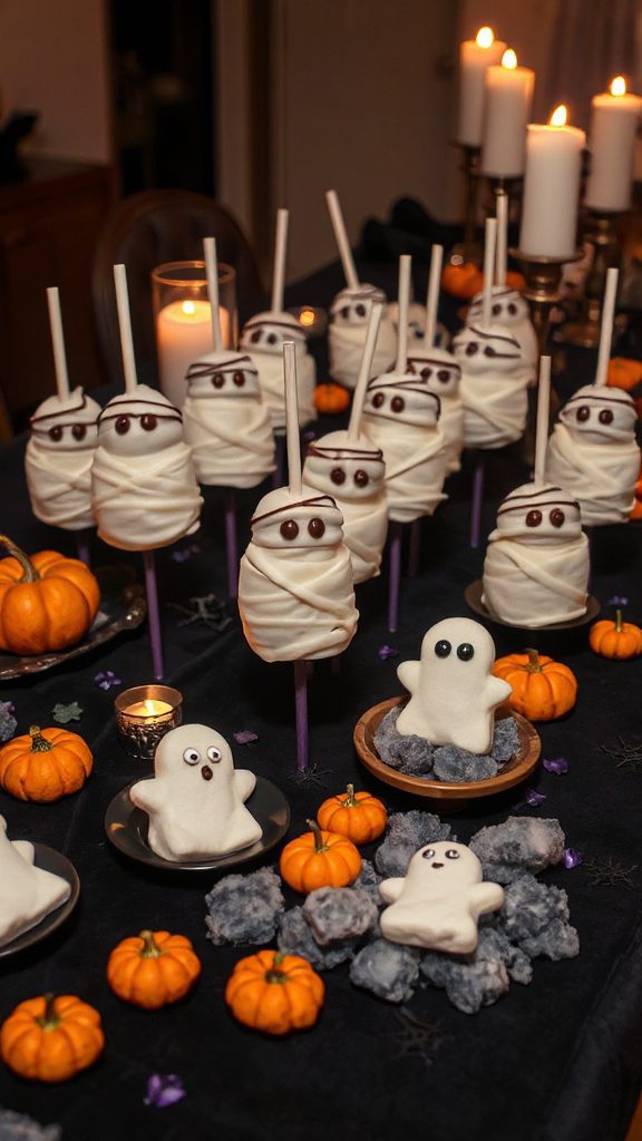 spooky dessert halloween treats