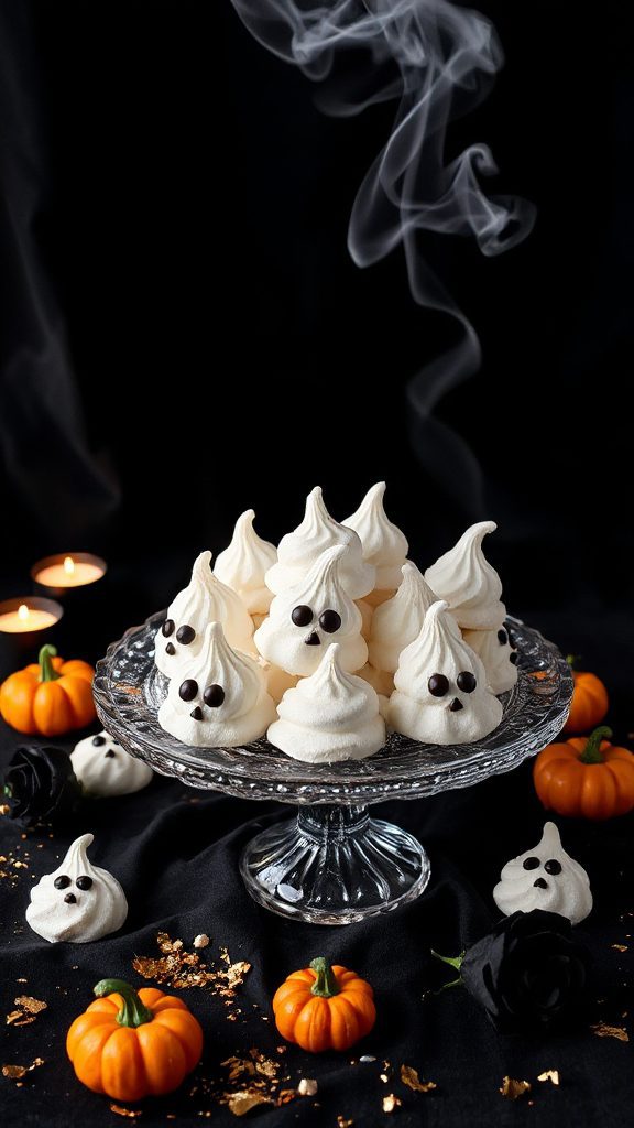 spooky elegant halloween dessert