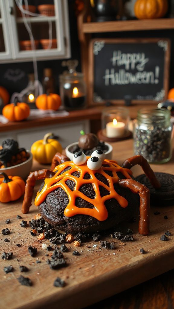 spooky festive cookie decorations