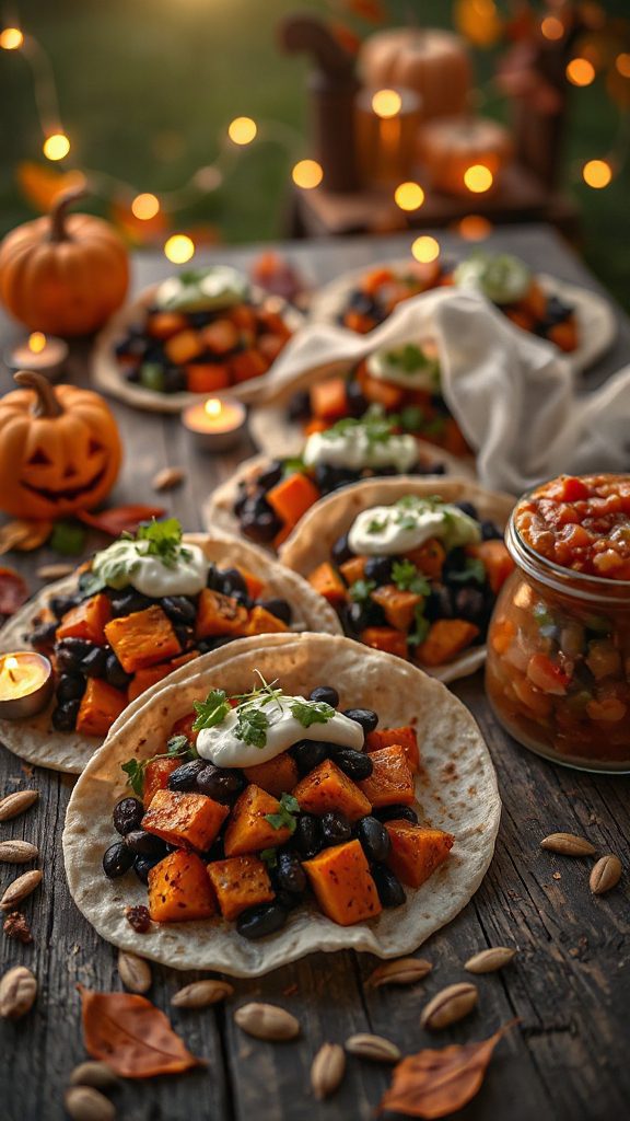 spooky festive taco recipe