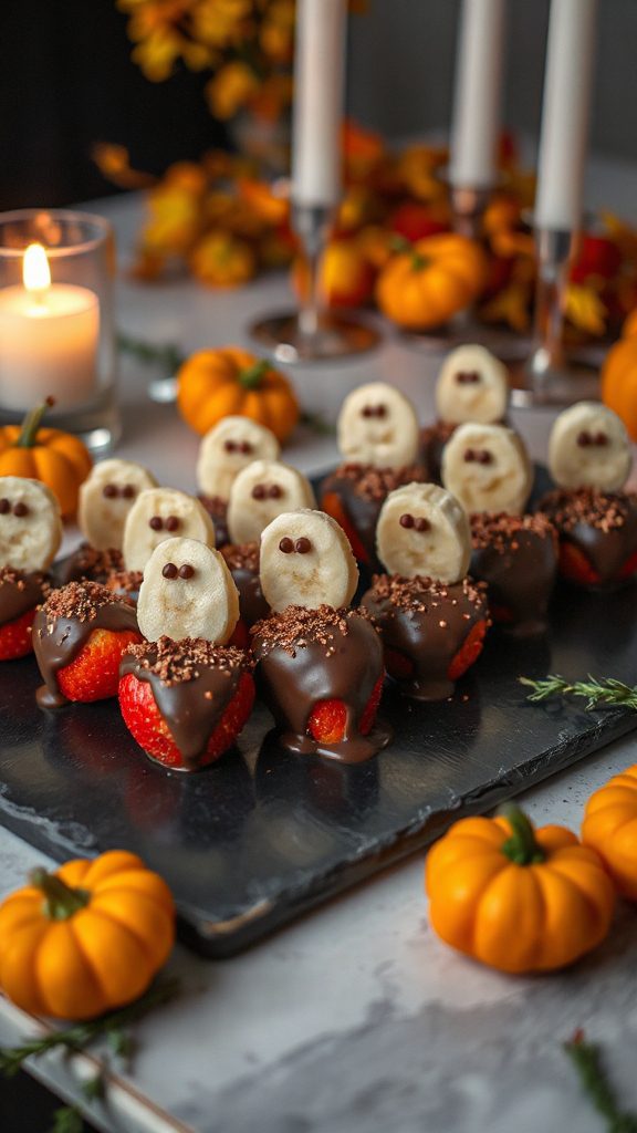 spooky fruit skewers delight