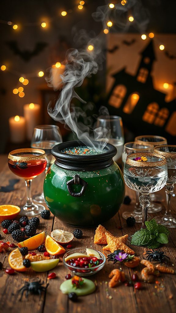 spooky fruity halloween punch