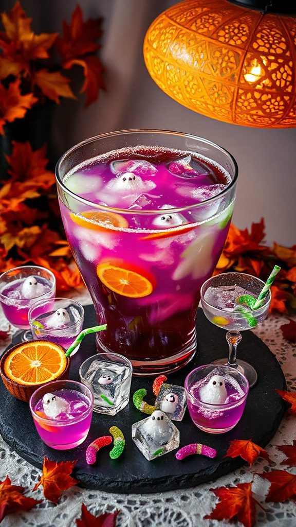 spooky fruity halloween punch