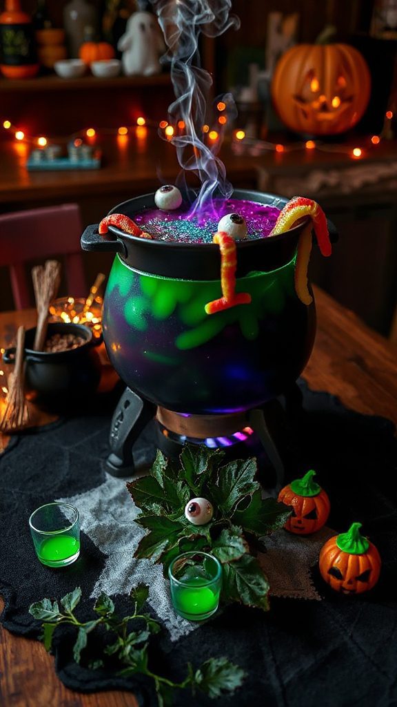 spooky fruity halloween punch