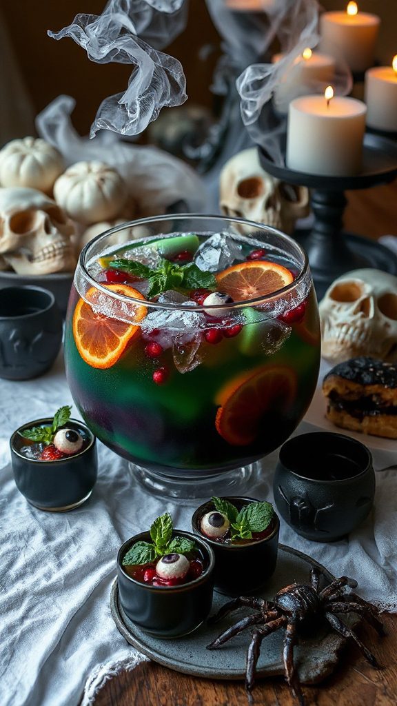 spooky fruity halloween punch