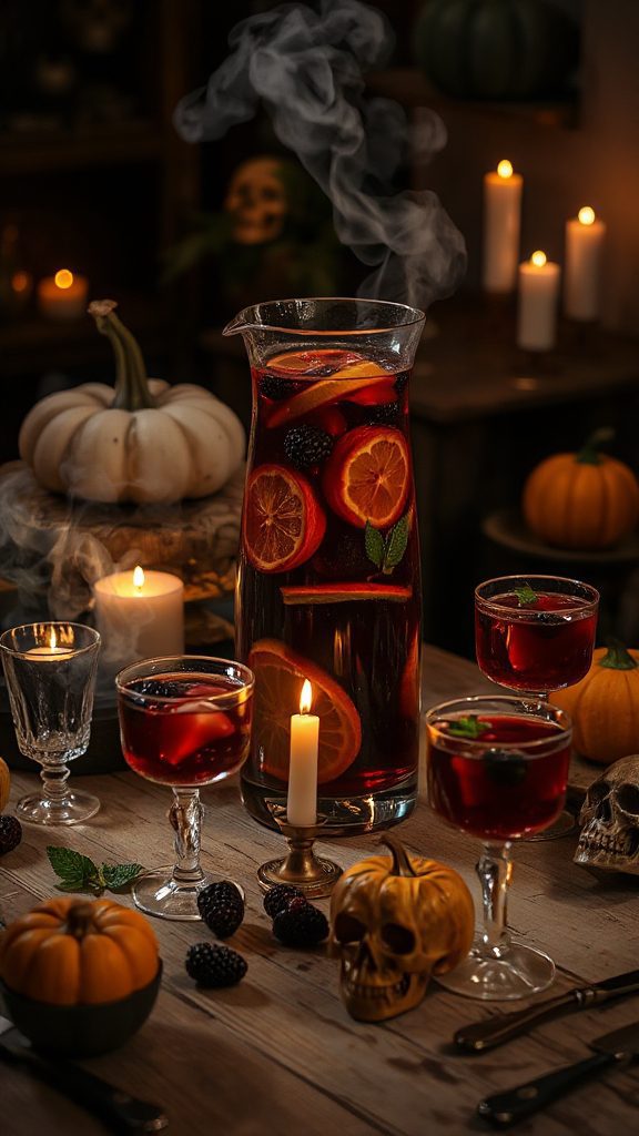 spooky fruity halloween punch
