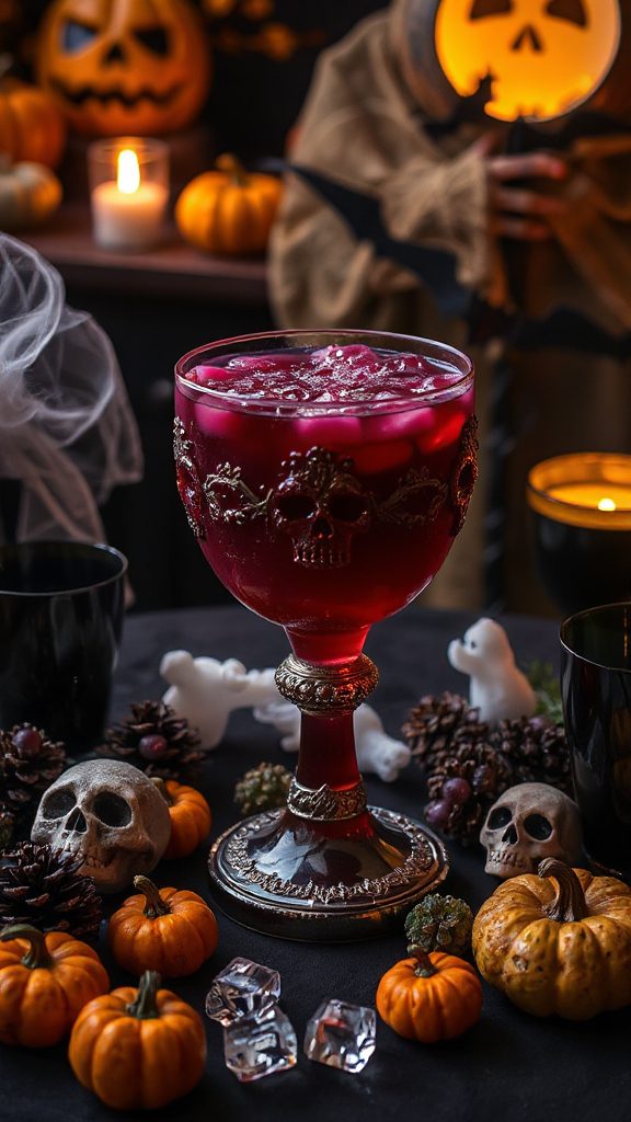 spooky grape punch recipe