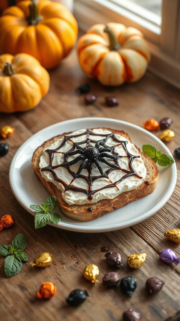 spooky halloween breakfast delight