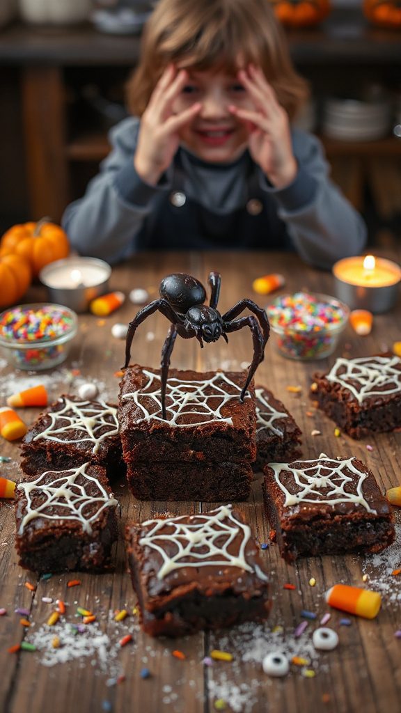 spooky halloween brownie recipe